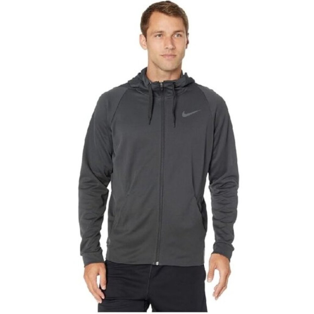 Nike Men's Therma Full Zip Fleece Veneer Hoodie - Picture 1 of 10